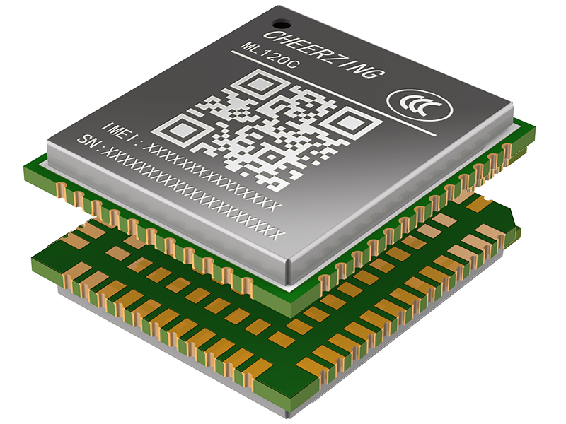 ML120C 小型化 LTE Cat.1/LCC+LGA/多种通信协议/丰富的扩展接口